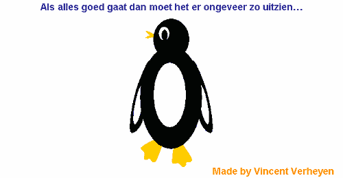 Je eigen pinguin in klei