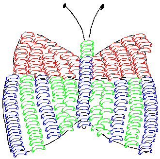 Macaroni vlinder
