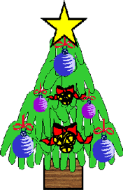 Handjes kerstboom