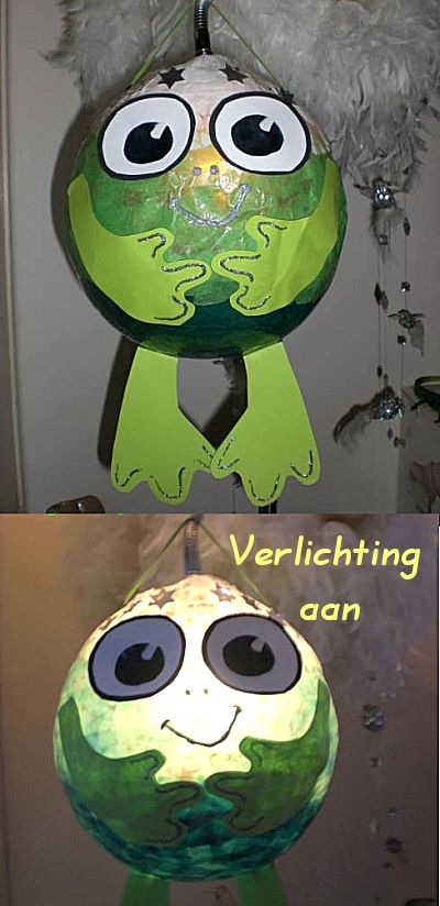 Kikker lampion