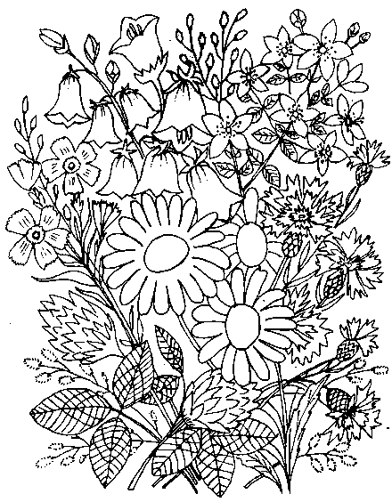 Bloemen voor moeder kleuren