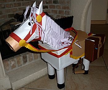 Verwonderlijk Knutselcategorie: Sinterklaas: Haan of paard PJ-69