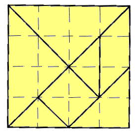 Korst grijnzend Celsius Om te knutselen: Tangram