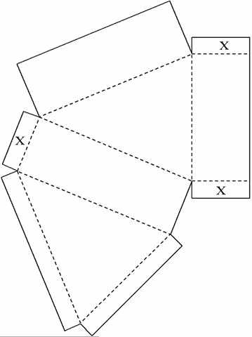 Wonderbaar Knutselen: Taart cadeau uit categorie: Verjaardag RJ-38